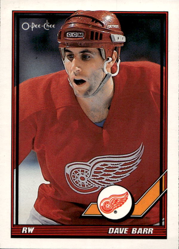 DAVE BARR 91-92 O-Pee-Chee