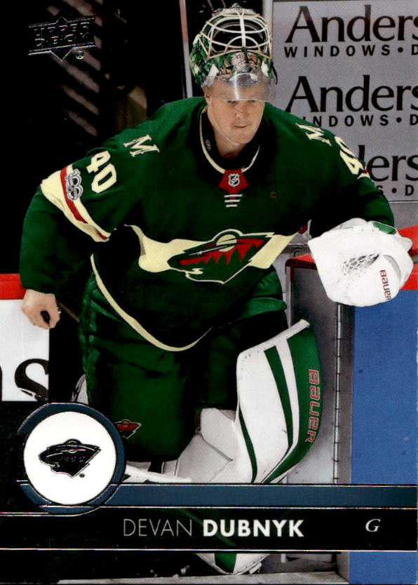 DEVAN DUBNYK 17-18 UD Series 2 (lehce světlé růžky)