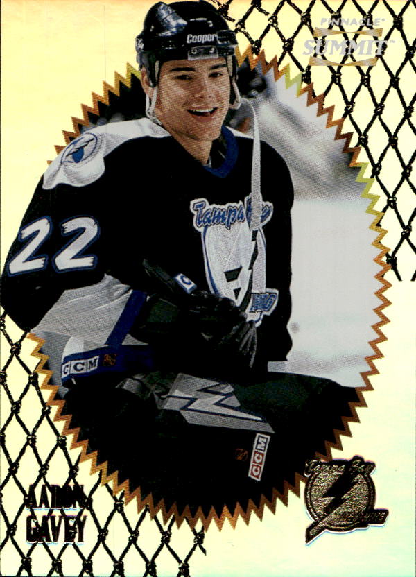 Premium Stock AARON GAVEY 96-97 Pinnacle Summit