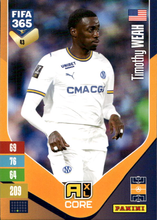 TIMOTHY WEAH 2027 Panini FIFA 365