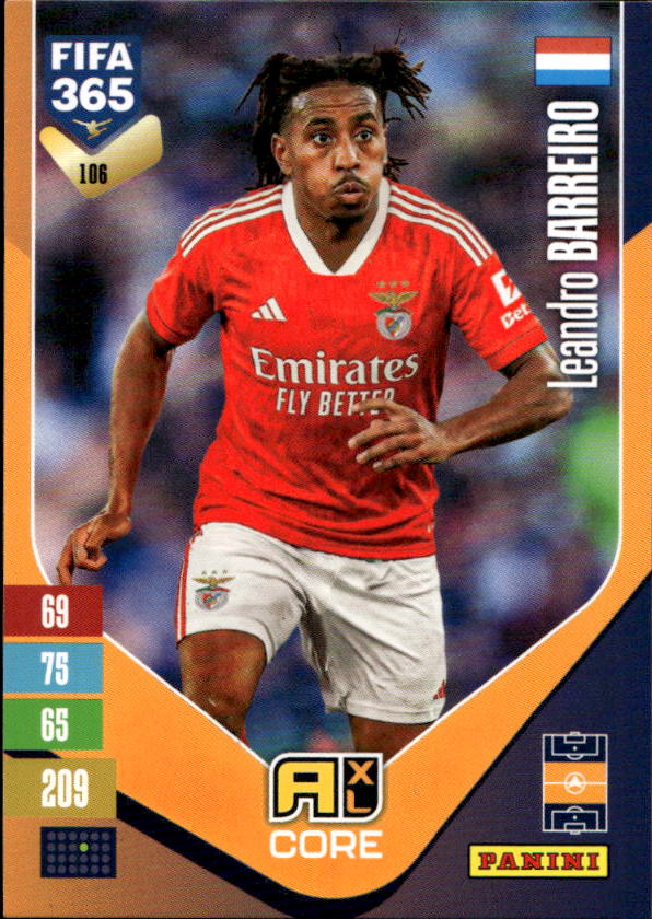 LEADNRO BARREIRO 2027 Panini FIFA 365