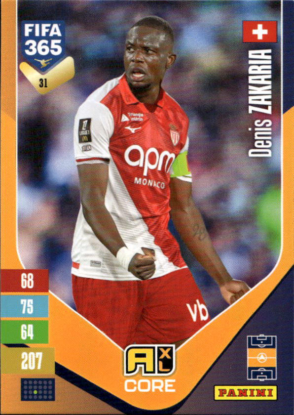 DENIS ZAKARIA 2027 Panini FIFA 365