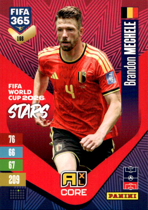 Fifa World Cup 2026 Stars BRANDON MECHELE 2027 Panini FIFA 365