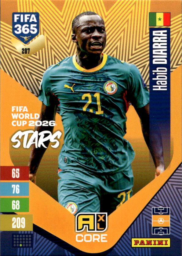 Fifa World Cup 2026 Stars HABIB DIARRA 2027 Panini FIFA 365