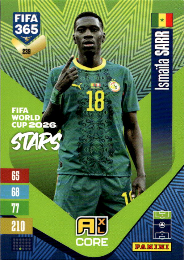 Fifa World Cup 2026 Stars ISMAILA SARR 2027 Panini FIFA 365
