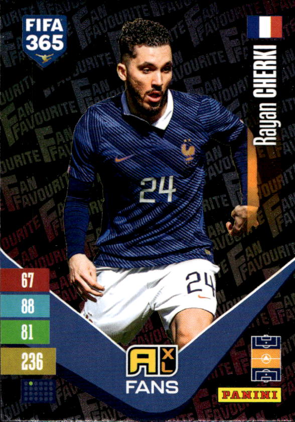 Fan Favourite RAYAN CHERKI 2027 Panini FIFA 365
