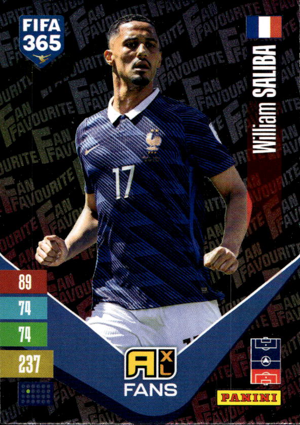 Fan Favourite WILLIAM SALIBA 2027 Panini FIFA 365