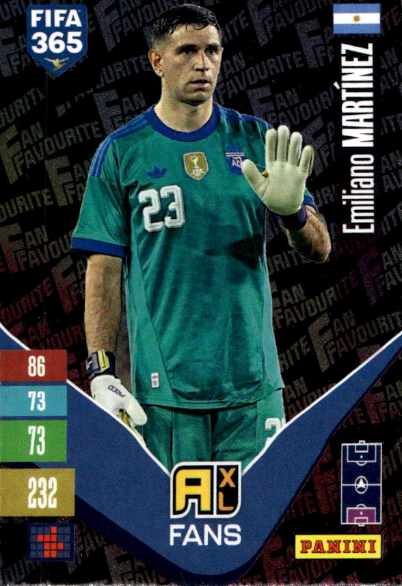 Fan Favourite EMILIANO MARTINEZ 2027 Panini FIFA 365