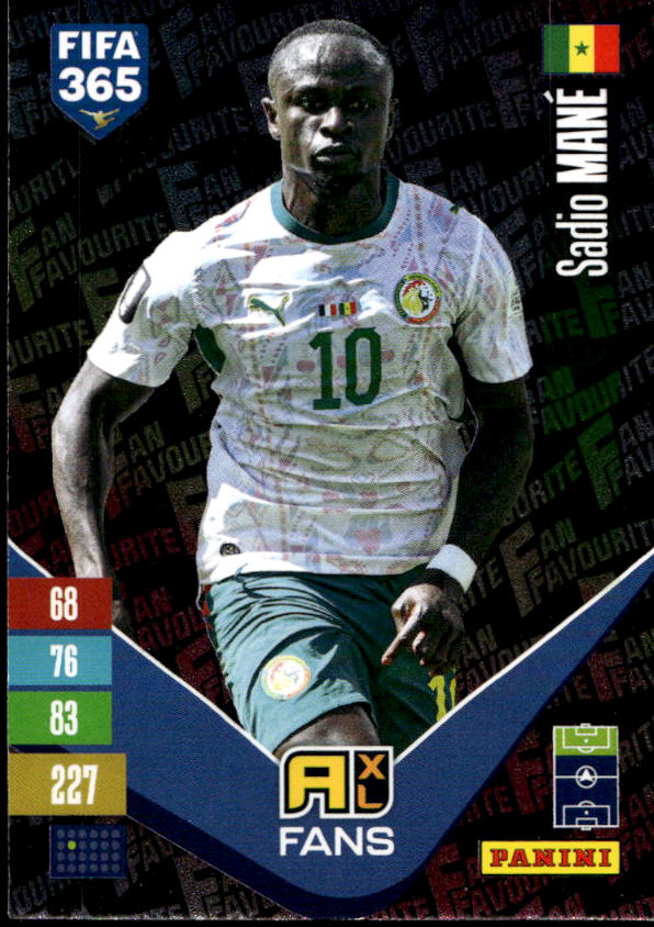 Fan Favourite SADIO MANE 2027 Panini FIFA 365