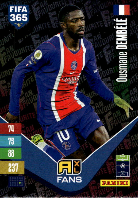 Fan Favourite OUSMANE DEMBELE 2027 Panini FIFA 365