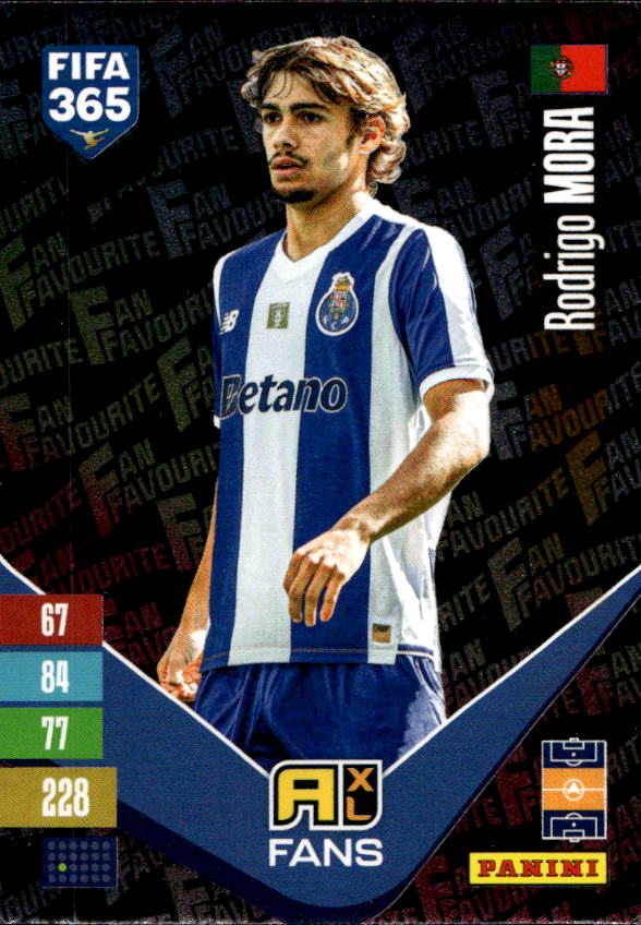 Fan Favourite RODRIGO MORA 2027 Panini FIFA 365