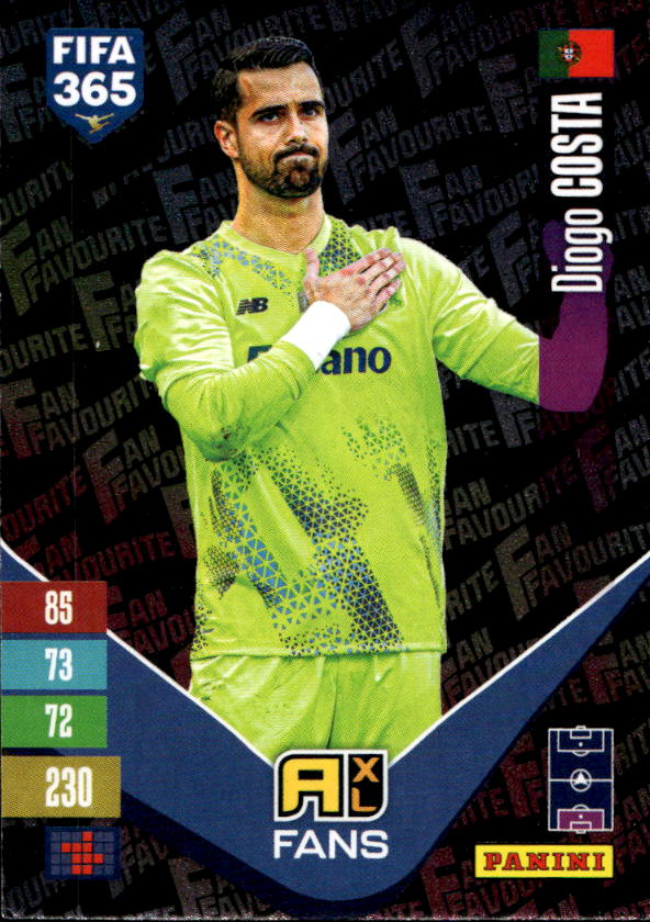 Fan Favourite DIOGO COSTA 2027 Panini FIFA 365