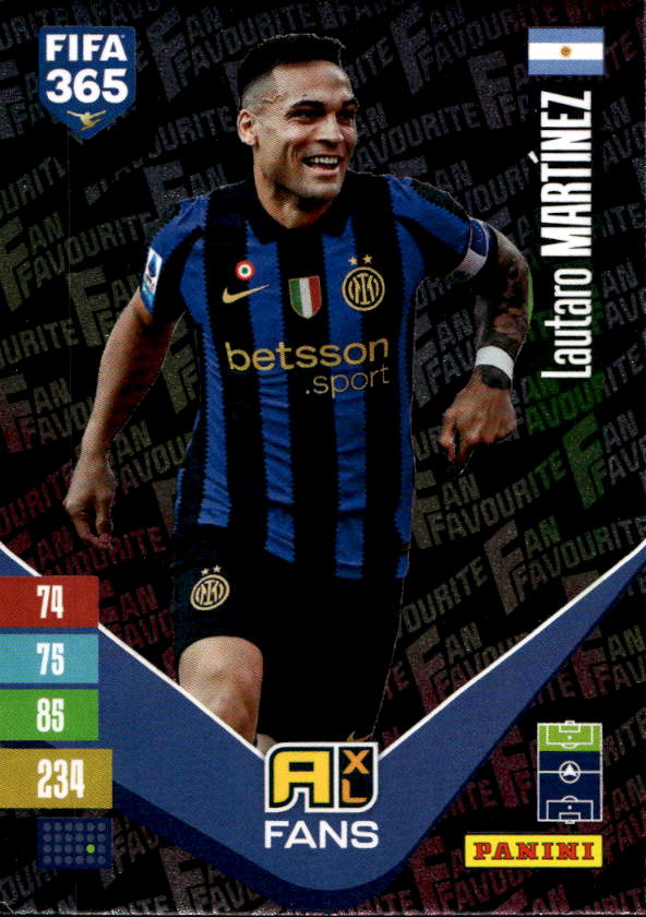 Fan Favourite LAUTARO MARTINEZ 2027 Panini FIFA 365