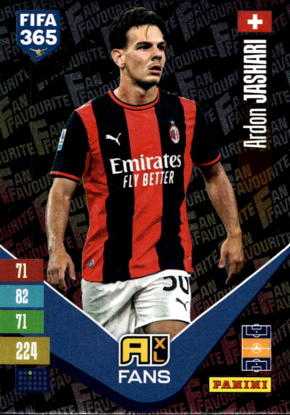 Fan Favourite ARDON JASHARI 2027 Panini FIFA 365