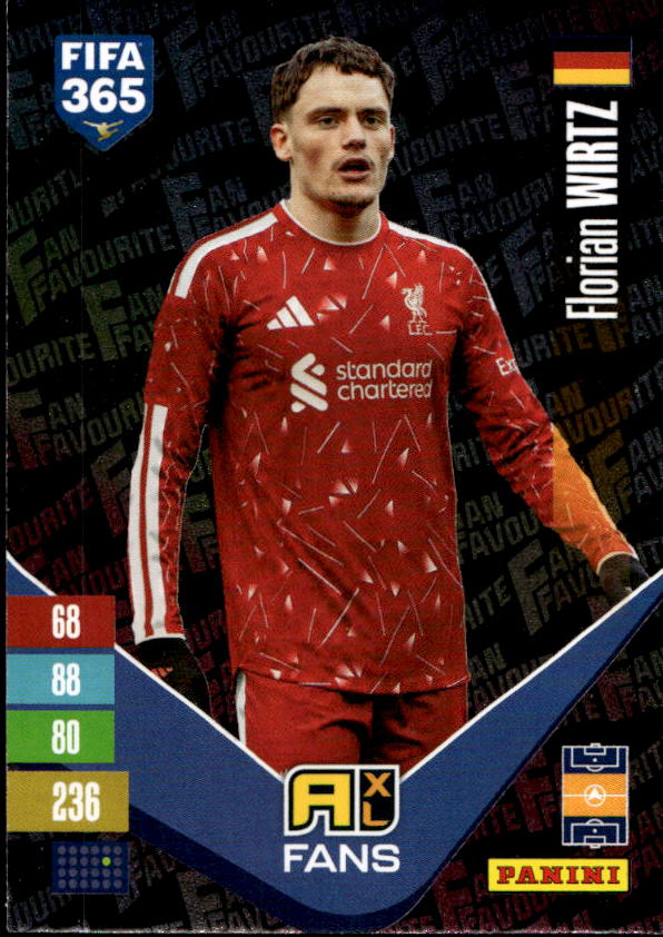 Fan Favourite FLORIAN WIRTZ 2027 Panini FIFA 365