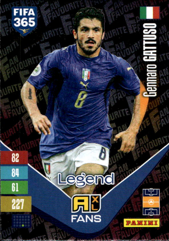 Legend Fan Favourite GENNARO GATTUSO 2027 Panini FIFA 365