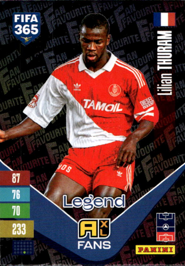 Legend Fan Favourite LILIAN THURAM 2027 Panini FIFA 365