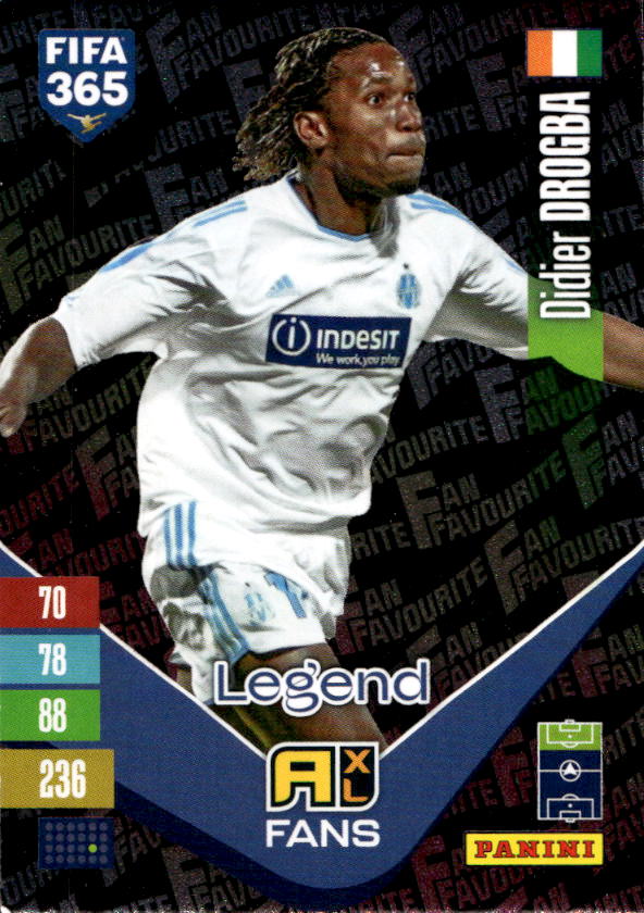 Legend Fan Favourite DIDIER DROGBA 2027 Panini FIFA 365