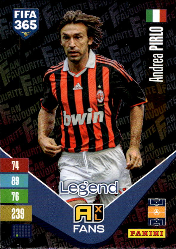 Legend Fan Favourite ANDREA PIRLO 2027 Panini FIFA 365