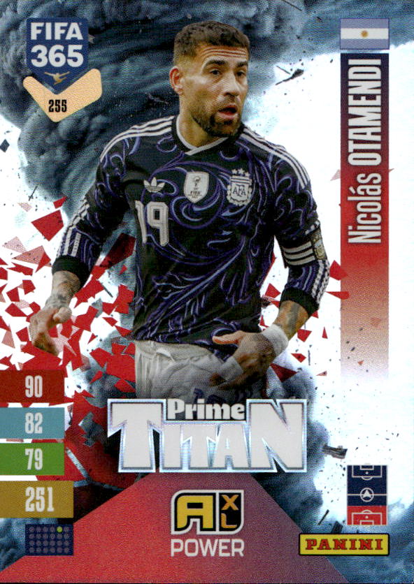 Prime Titan NICOLAS OTAMENDI 2027 Panini FIFA 365
