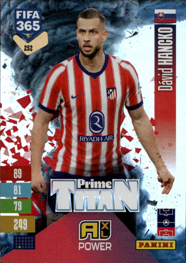 Prime Titan DÁVID HANCKO 2027 Panini FIFA 365