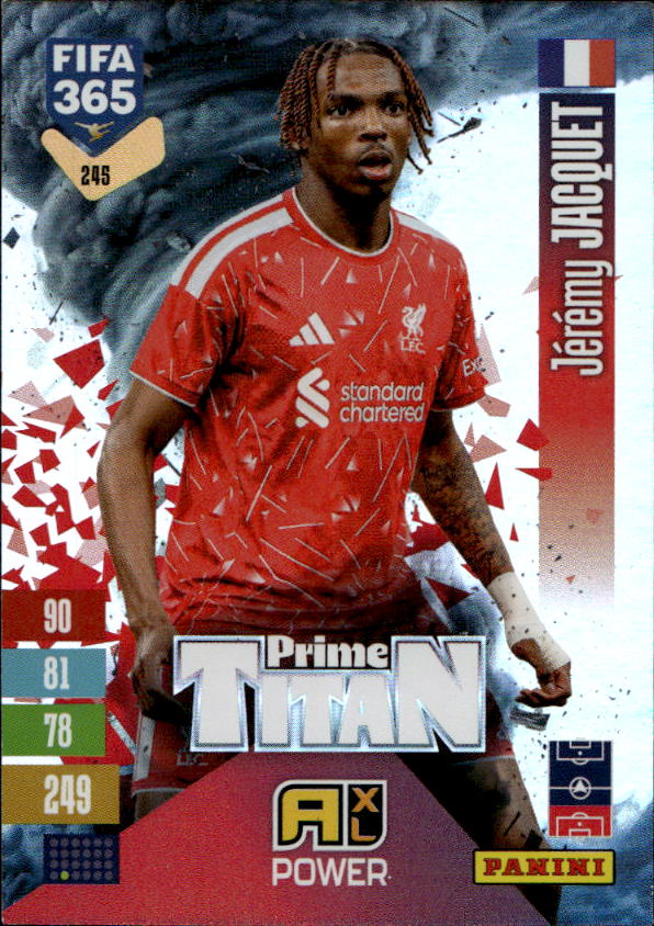 Prime Titan JEREMY JACQUET 2027 Panini FIFA 365