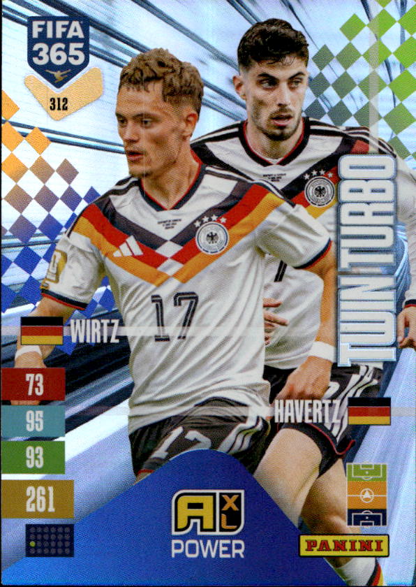 Twin Turbo WIRTZ/HAVERTZ 2027 Panini FIFA 365