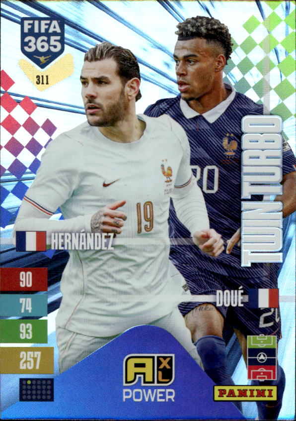 Twin Turbo HERNANDEZ/DOUE 2027 Panini FIFA 365
