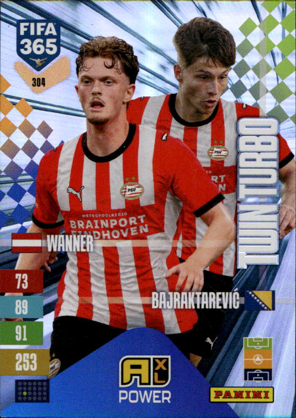 Twin Turbo WANNER/BAJRAKTAREVIC 2027 Panini FIFA 365