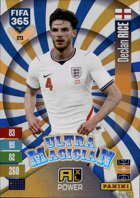 Ultra Magician DECLAN RICE 2027 Panini FIFA 365