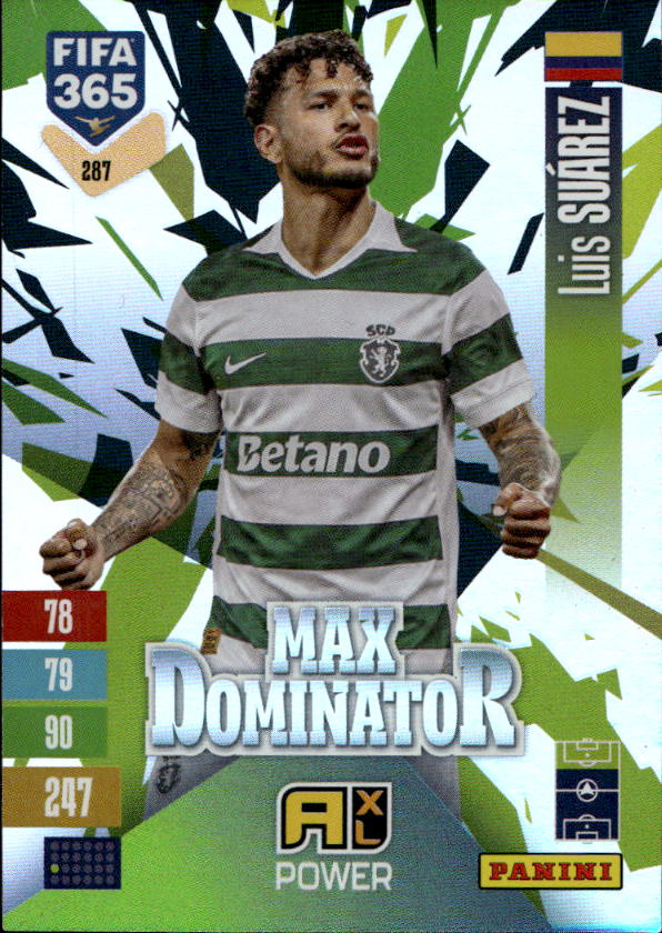 Max Dominator LUIS SUAREZ 2027 Panini FIFA 365