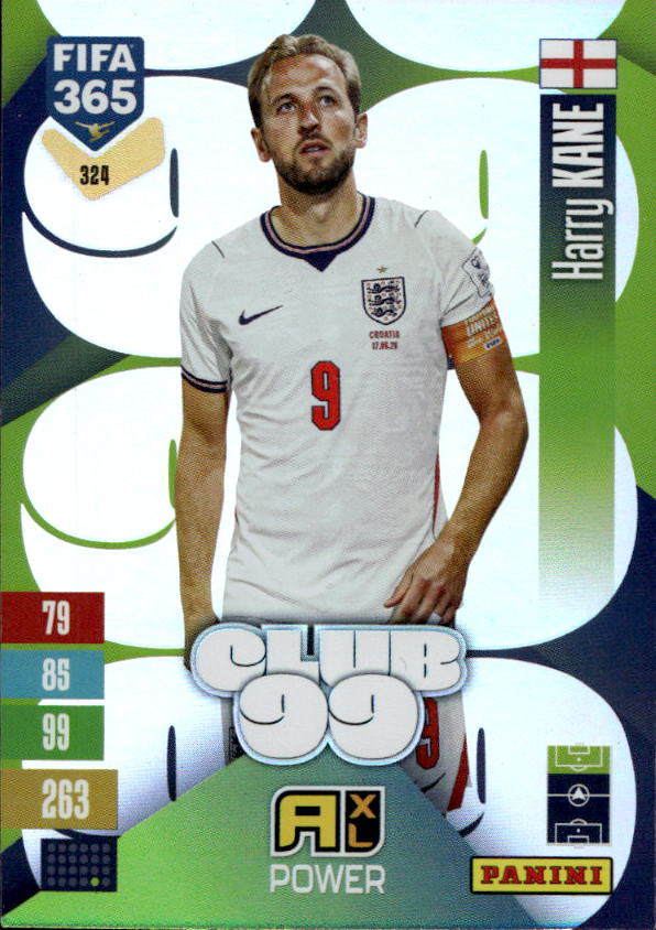 Club 99 HARRY KANE 2027 Panini FIFA 365
