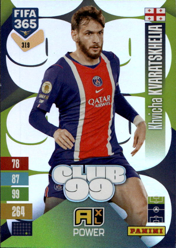 Club 99 KVICHA KVARATSKHELIA 2027 Panini FIFA 365