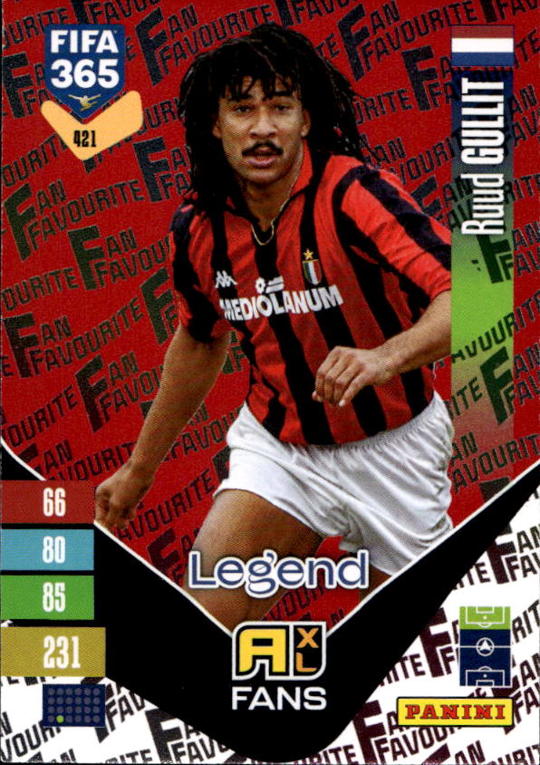 Red Legend Fan Favourite RUUD GULLIT 2027 Panini FIFA 365