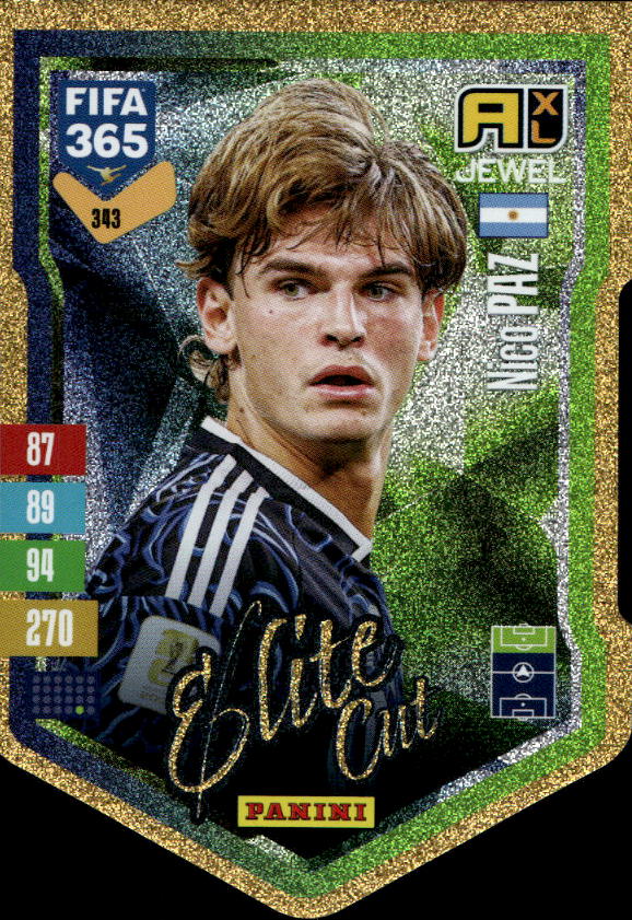 Elite Cut NICO PAZ 2027 Panini FIFA 365