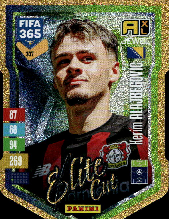 Elite Cut KERIM ALAJBEGOVIC 2027 Panini FIFA 365