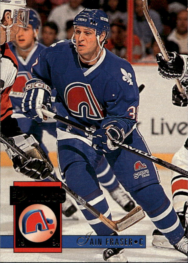 Rookie IAIN FRASER 93-94 Donruss (světlé růžky)