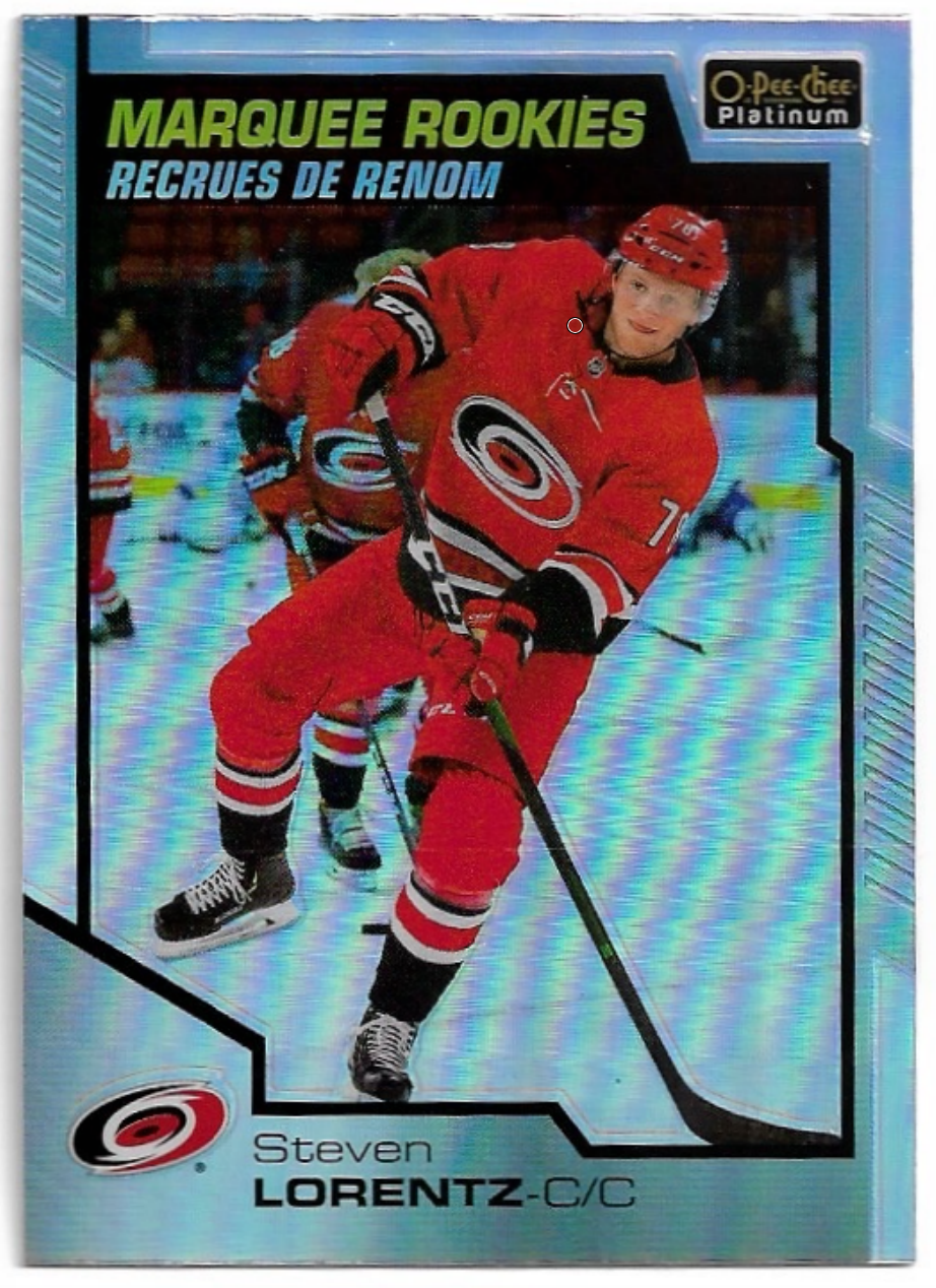 Marquee Rookies Rainbow STEVEN LORENTZ 20-21 UD O-Pee-Chee OPC Platinum