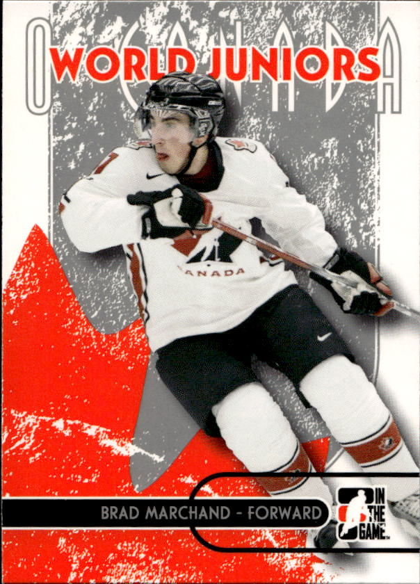 World Juniors BRAD MARCHAND 07-08 In the Game O Canada