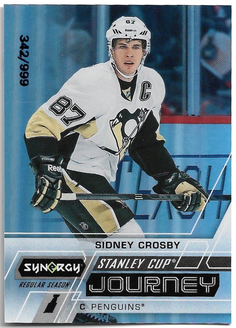 Regular Season Stanley Cup Journey SIDNEY CROSBY 20-21 UD Synergy /999