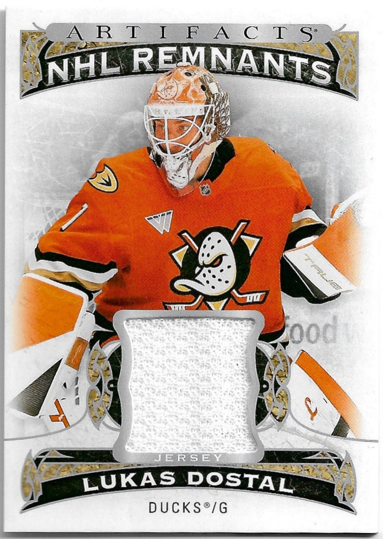 Jersey NHL Remnants LUKÁŠ DOSTÁL 26-27 UD Artifacts