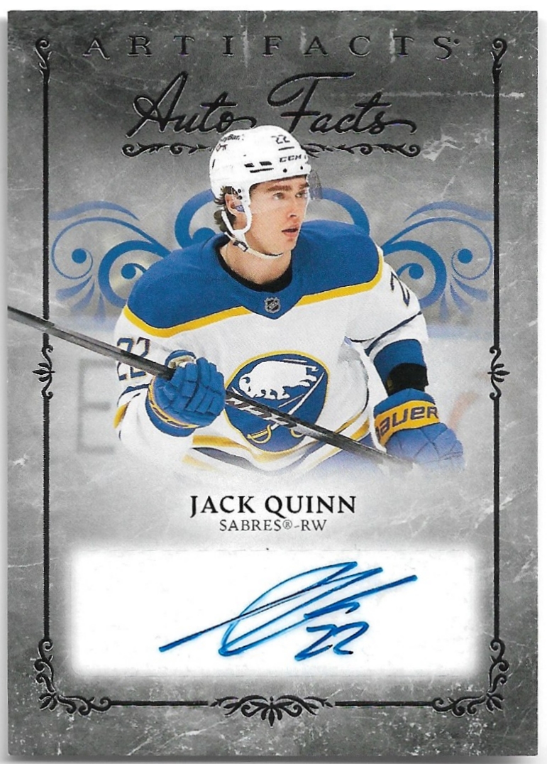 Auto Facts JACK QUINN 26-27 UD Artifacts