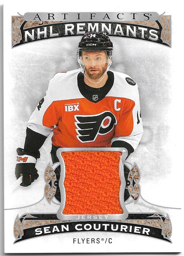 Jersey NHL Remnants SEAN COUTURIER 26-27 UD Artifacts