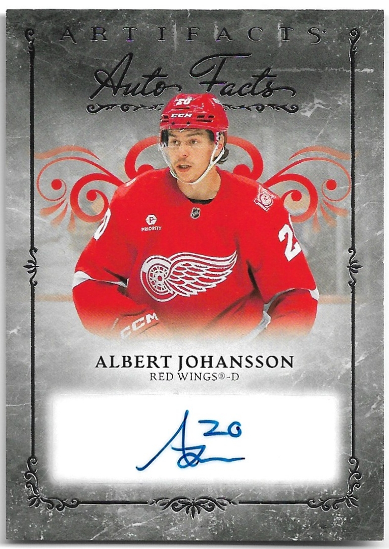 Auto Facts ALBERT JOHANSSON 26-27 UD Artifacts