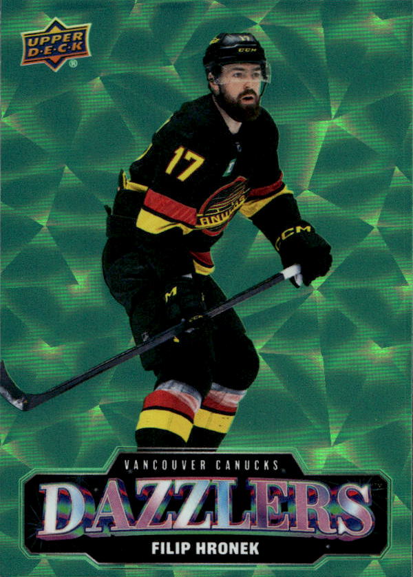 Dazzlers Green FILIP HRONEK 26-27 UD Series 1