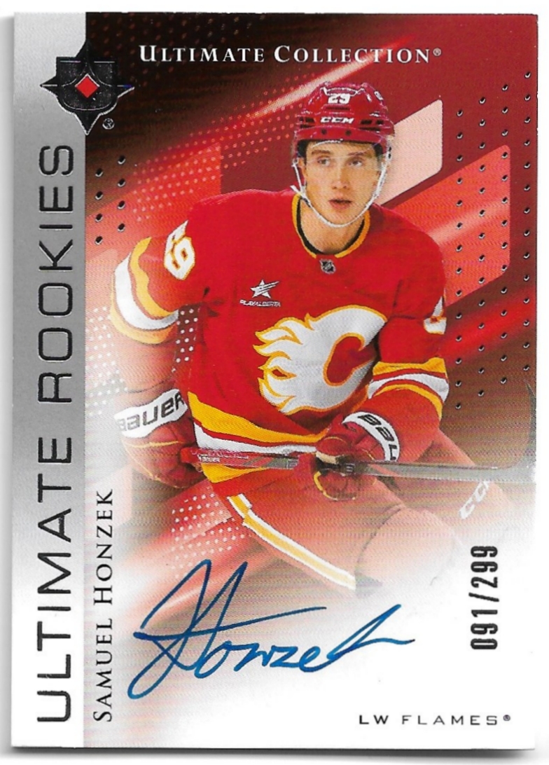 Auto Rookie SAMUEL HONZEK 25-26 UD Ultimate Collection /299