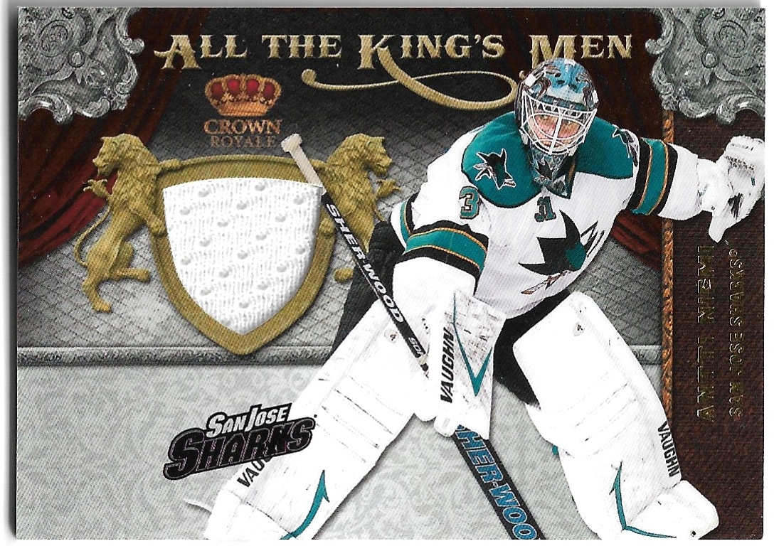 Jersey All the King's Men Memorabilia ANTTI NIEMI 11-12 Panini Crown Royale