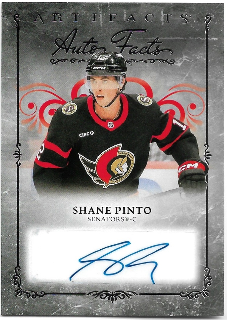 Auto Facts SHANE PINTO 26-27 UD Artifacts