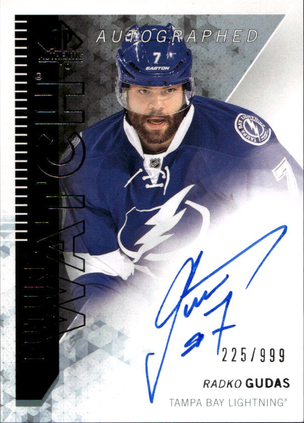 Auto Rookie Future Watch RADKO GUDAS 13-14 UD SP Authentic /999