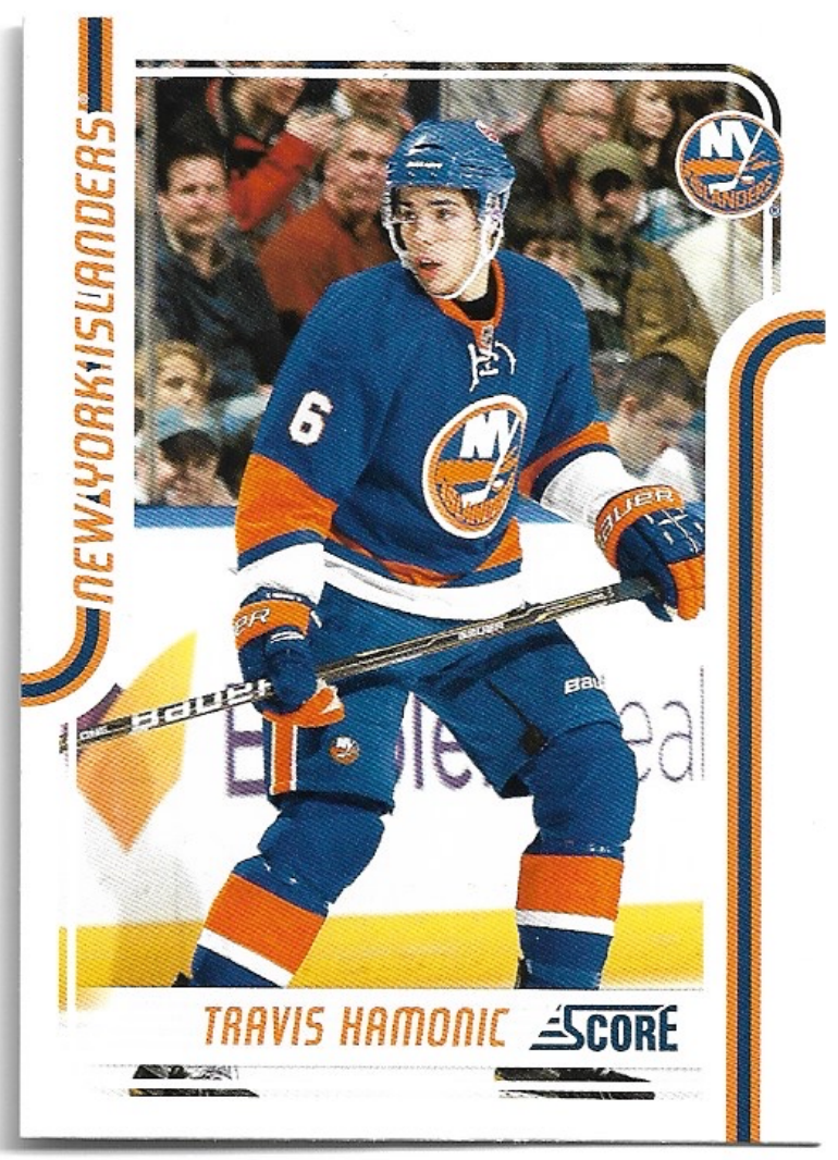 TRAVIS HAMONIC 11-12 Panini Score
